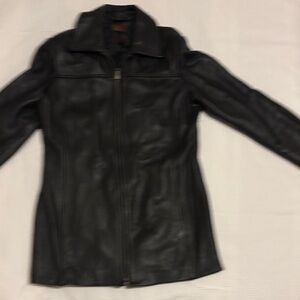 Danier Women's Black Leather Jacket